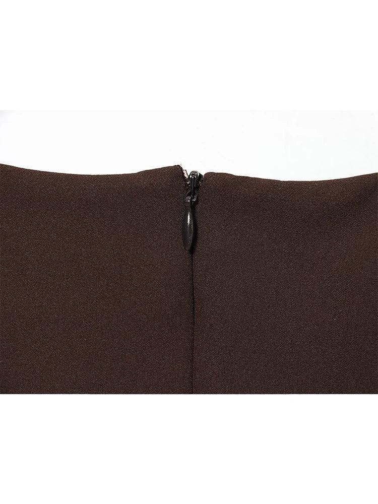 Puff Sleeve Mini Dress