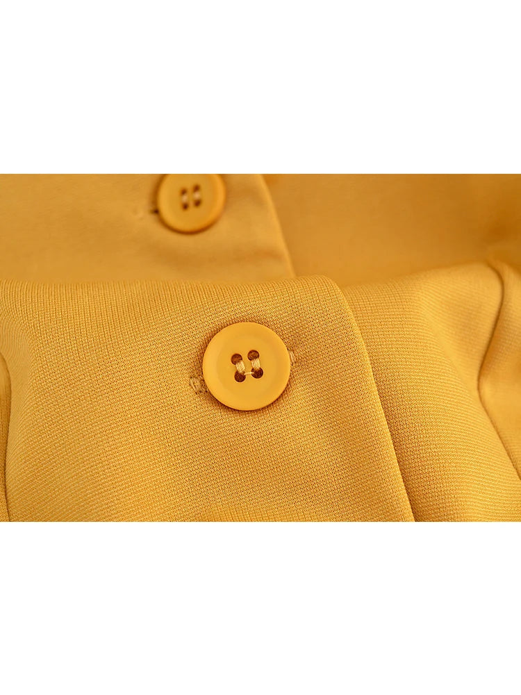 Button-Front V-Neck Vest