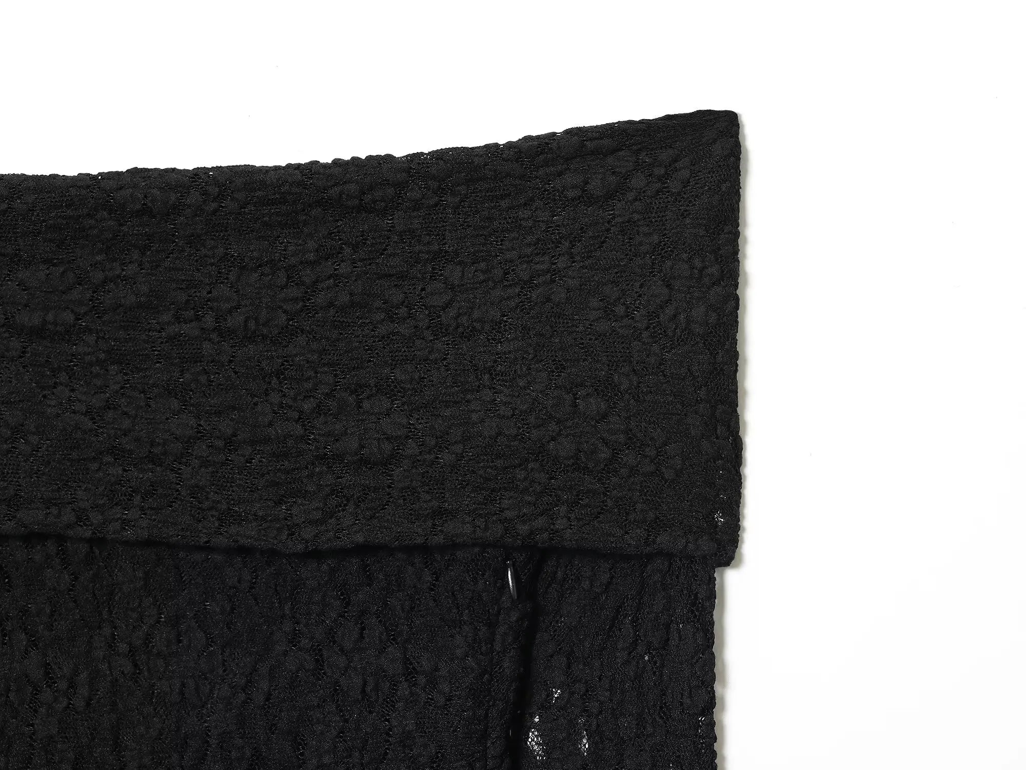 Off-Shoulder Lace Midi Dress