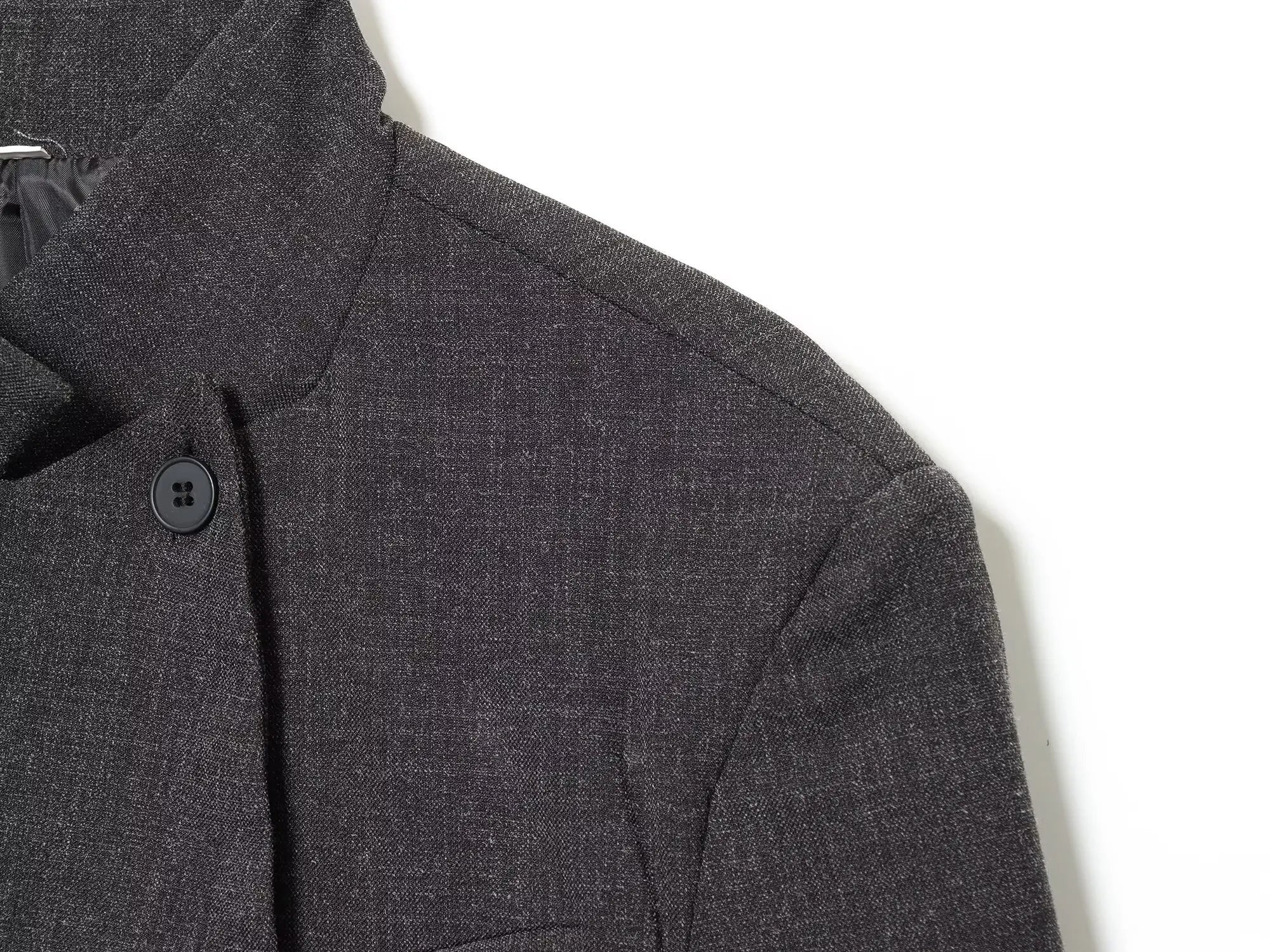 Minimalist Stand-Collar Jacket